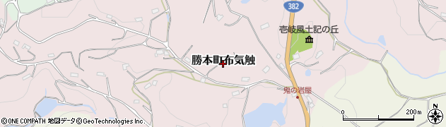 長崎県壱岐市勝本町布気触周辺の地図