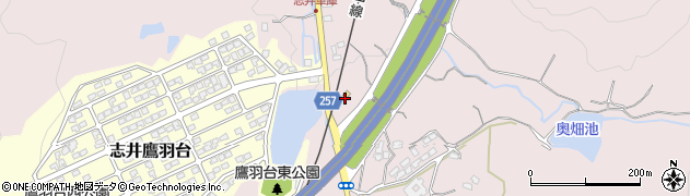 セブンイレブン小倉志井店周辺の地図