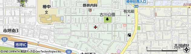 愛媛建設新聞社周辺の地図