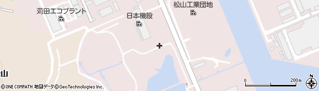 福岡県苅田町（京都郡）鳥越町周辺の地図