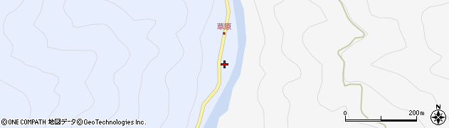 高知県長岡郡本山町瓜生野618周辺の地図