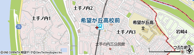 亜土里絵周辺の地図