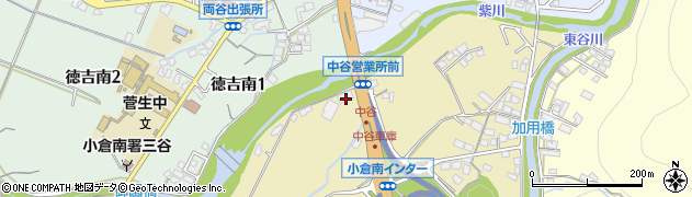 西鉄バス北九州株式会社　中谷自動車営業所周辺の地図