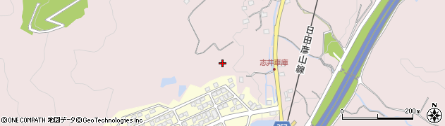 福岡県北九州市小倉南区志井周辺の地図