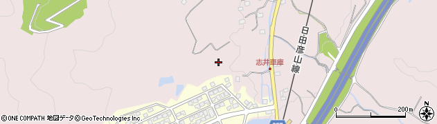 福岡県北九州市小倉南区志井周辺の地図