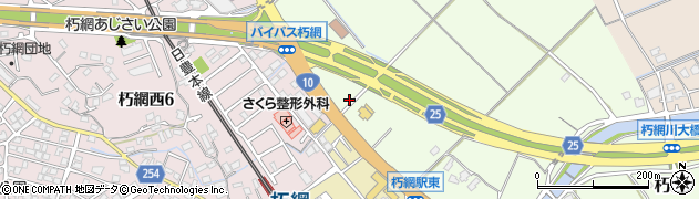 福岡県北九州市小倉南区朽網803周辺の地図