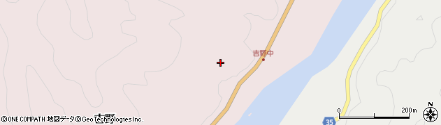 徳島県那賀町（那賀郡）吉野（祢宜）周辺の地図