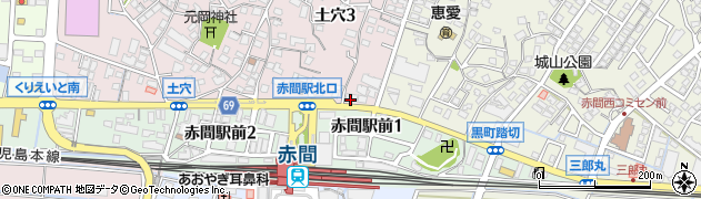 加寿美容室周辺の地図