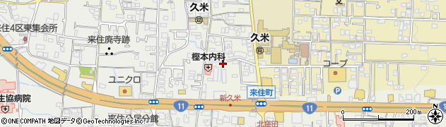 愛媛県松山市南久米町679周辺の地図