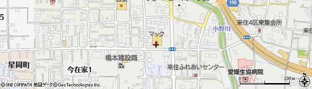 マックエステティックサロン 久米店周辺の地図