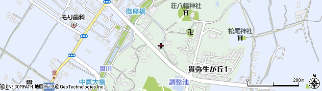 福岡県北九州市小倉南区中貫本町周辺の地図