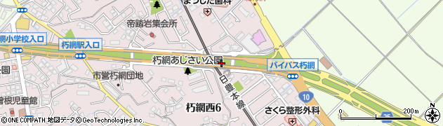 朽網寿東公園周辺の地図