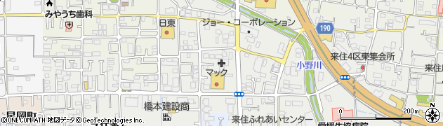 株式会社タニモト　松山営業所周辺の地図