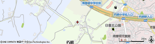 福岡県北九州市小倉南区朽網1644周辺の地図