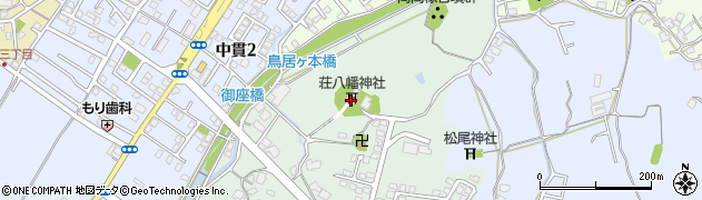 荘八幡神社周辺の地図
