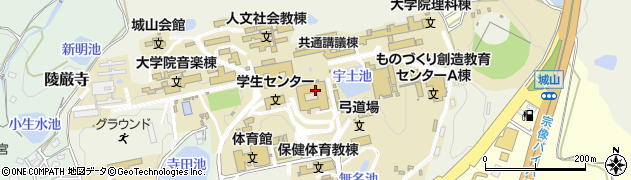 福岡教育大学周辺の地図