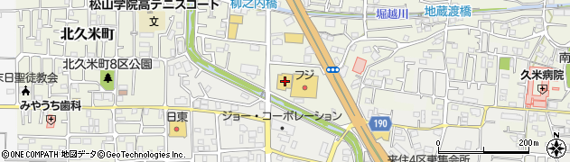 愛媛県松山市南久米町538周辺の地図