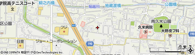 愛媛県松山市南久米町788周辺の地図