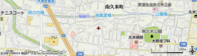 愛媛県松山市南久米町777周辺の地図