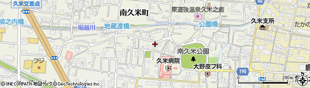 愛媛県松山市南久米町756周辺の地図