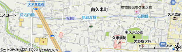 愛媛県松山市南久米町775周辺の地図