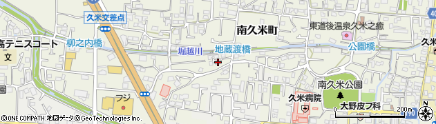 愛媛県松山市南久米町575周辺の地図