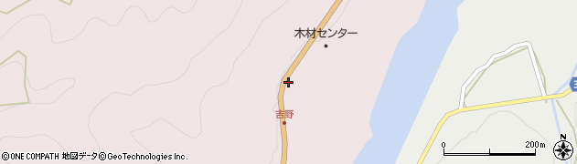徳島県那賀町（那賀郡）吉野（弥八かへ）周辺の地図