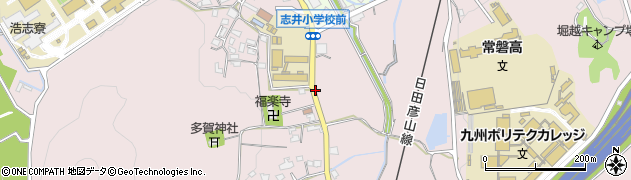 小倉南区志井駐車場周辺の地図