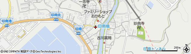 岩津商店周辺の地図