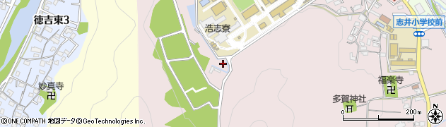 福岡県北九州市小倉南区志井7周辺の地図