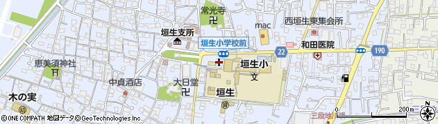 松山西第一交通株式会社　配車室周辺の地図