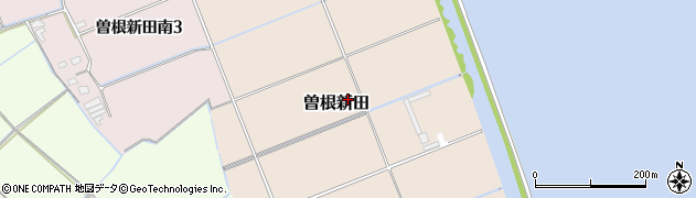 福岡県北九州市小倉南区曽根新田周辺の地図