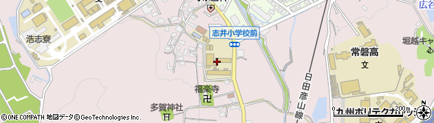 志井学童保育クラブ周辺の地図
