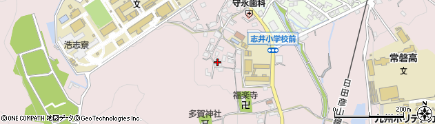 福岡県北九州市小倉南区志井310周辺の地図