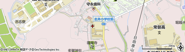 福岡県北九州市小倉南区志井280周辺の地図
