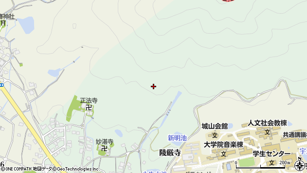 〒811-4145 福岡県宗像市陵厳寺の地図