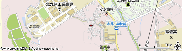 福岡県北九州市小倉南区志井304周辺の地図