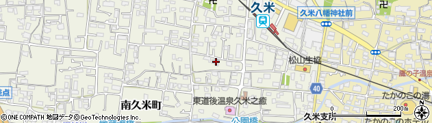 愛媛県松山市南久米町357周辺の地図