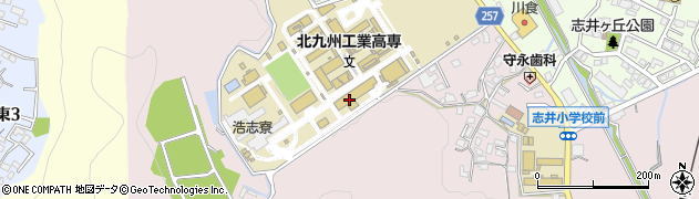 国立北九州工業高等専門学校周辺の地図