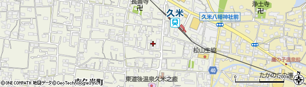 愛媛県松山市南久米町375周辺の地図