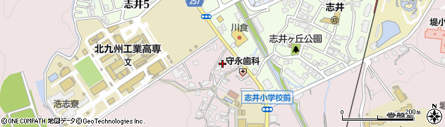 福岡県北九州市小倉南区志井263周辺の地図