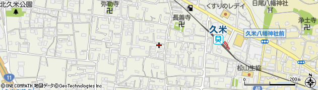 愛媛県松山市南久米町406周辺の地図