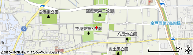 東垣生公園周辺の地図