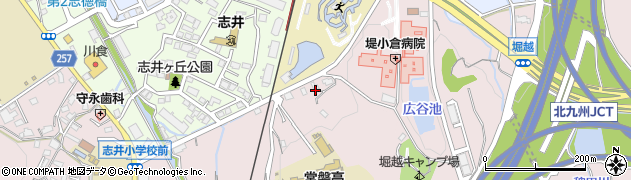 福岡県北九州市小倉南区志井1925周辺の地図