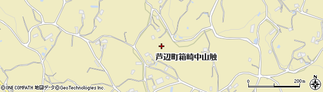 長崎県壱岐市芦辺町箱崎中山触周辺の地図
