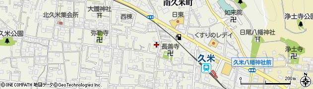 愛媛県松山市南久米町200周辺の地図