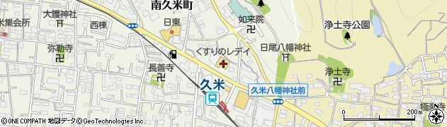 愛媛県松山市南久米町148周辺の地図