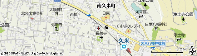 愛媛県松山市南久米町210周辺の地図