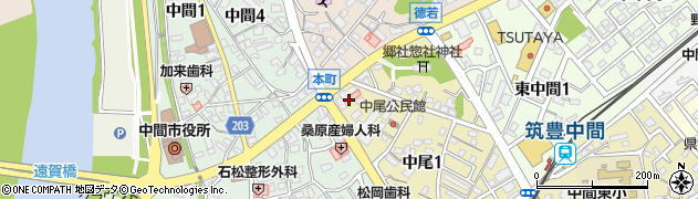 岩尾内科医院周辺の地図