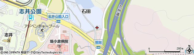 福岡県北九州市小倉南区石田1周辺の地図